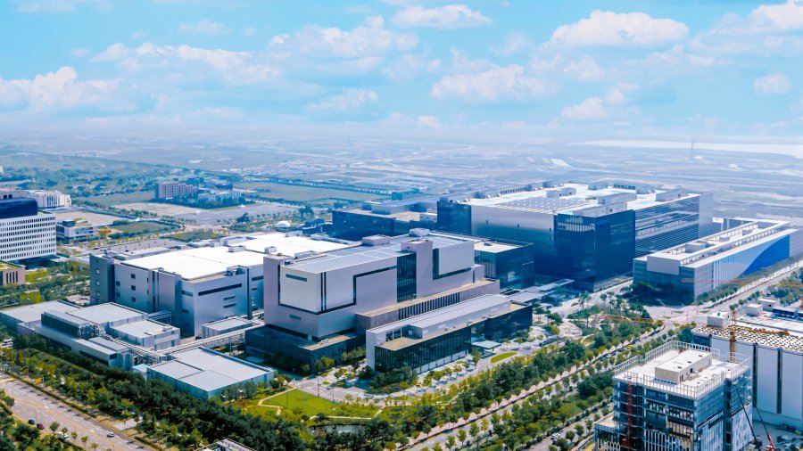 삼성 바이오 송도 공장 전경