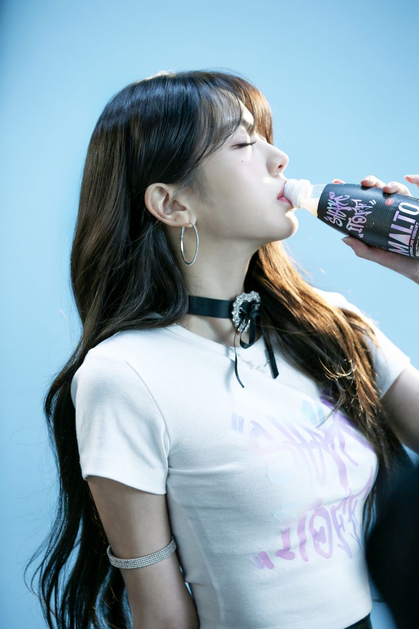 아이브 장원영 MALTO 광고 촬영 현장 비하인드