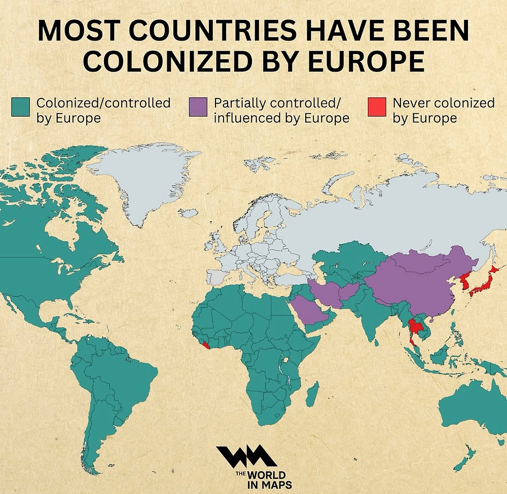 유럽의 패악질을 보여주는 통계