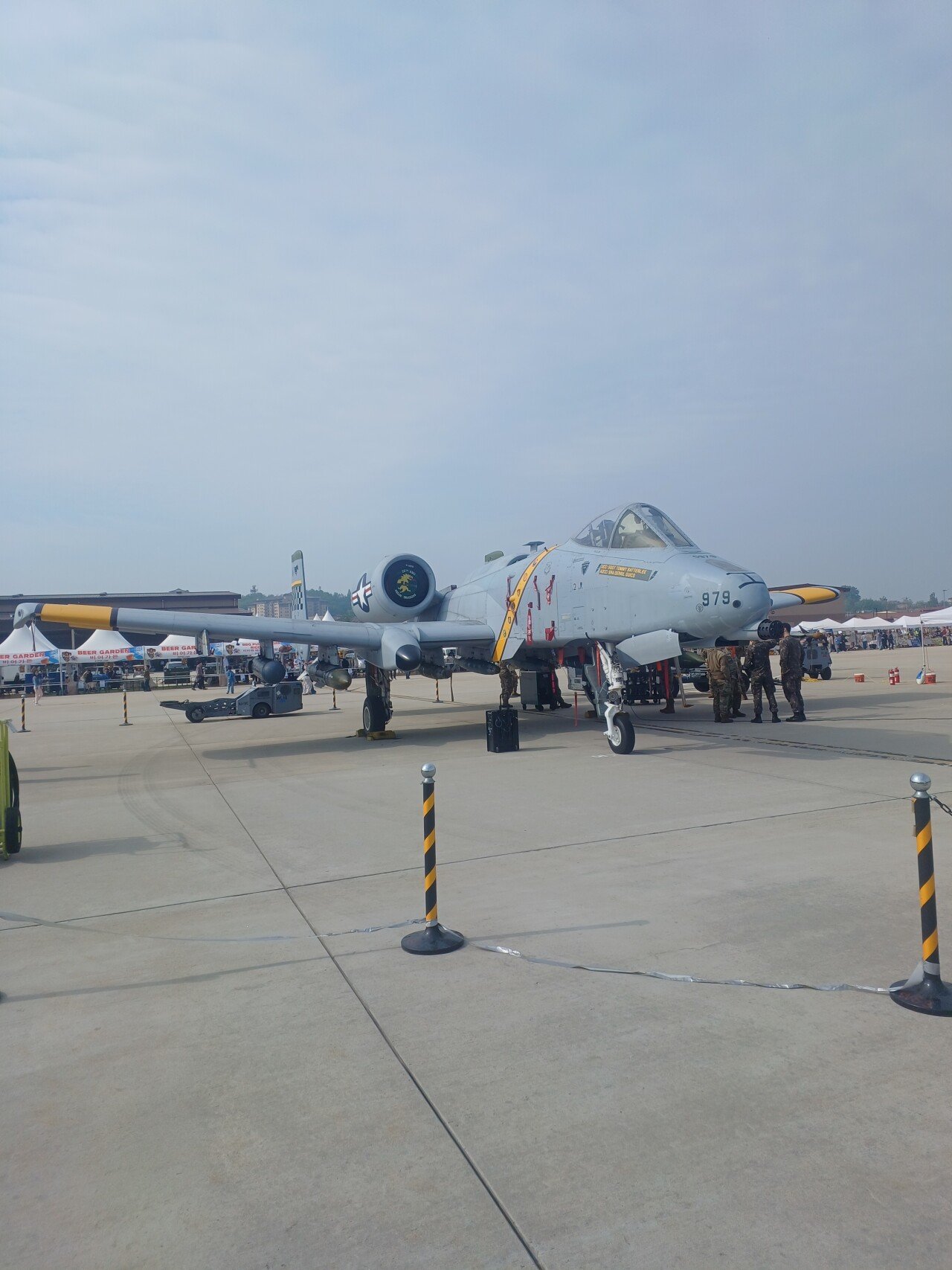 실시간 오산공군기지