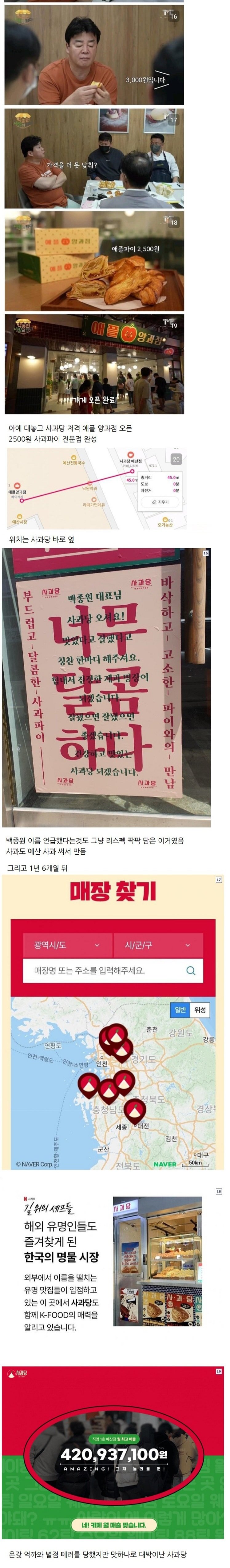 백종원과 다이다이로 이긴 사과당이 대단한 이유