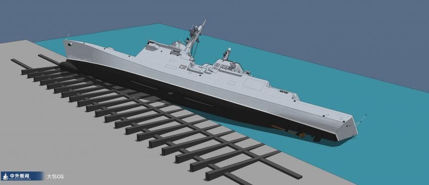 중국에서 공개한 북한버젼 이지스 침수 시뮬레이션