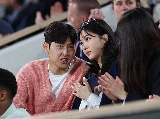 롤랑가로스 대회에 간 이강인과 여친