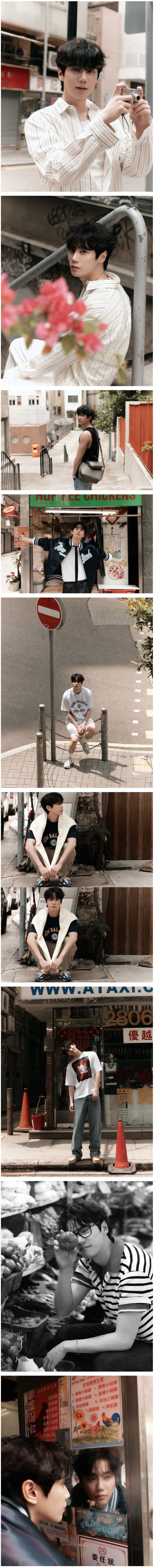 배우 이준영, 홍콩에서 찍었다는 잡지 GQ 화보