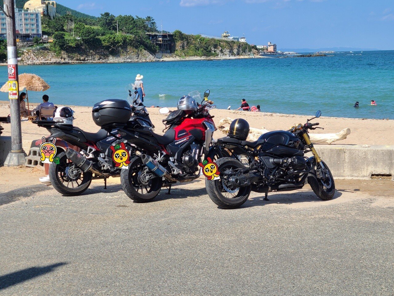 바이크 갤 동호회 회원들의 일상