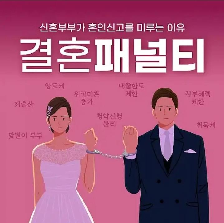 요즘 결혼해도 혼인신고 안하는 이유