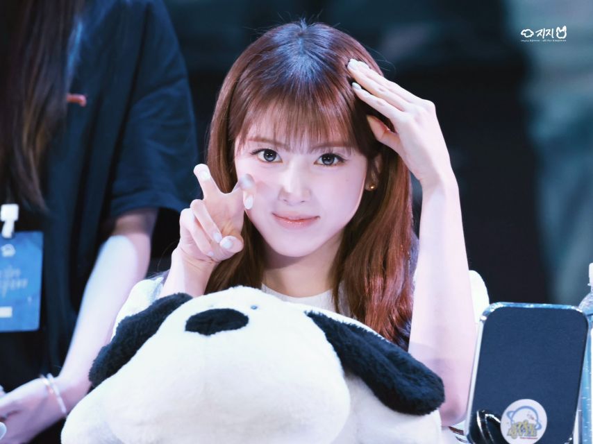 엔믹스 지우 샹하이 팬싸