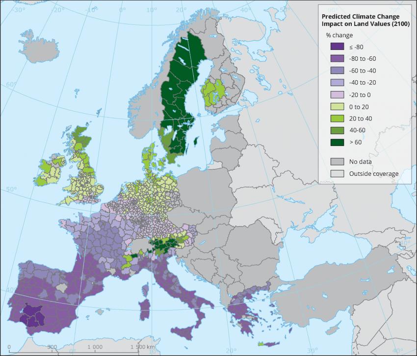 기후변화로 오히려 살기 좋아지는 국가들 ㅋㅋ