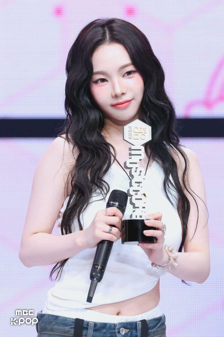 에스파 음악중심 1위 현장포토