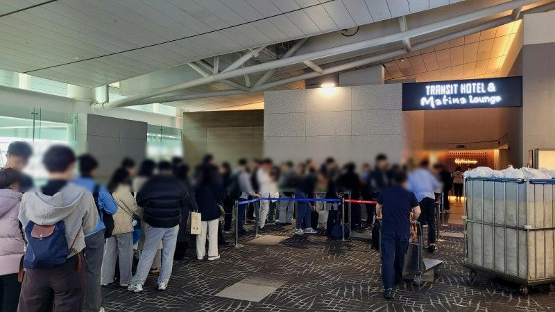 요즘 인천 공항에서 대기줄 제일 긴 곳..