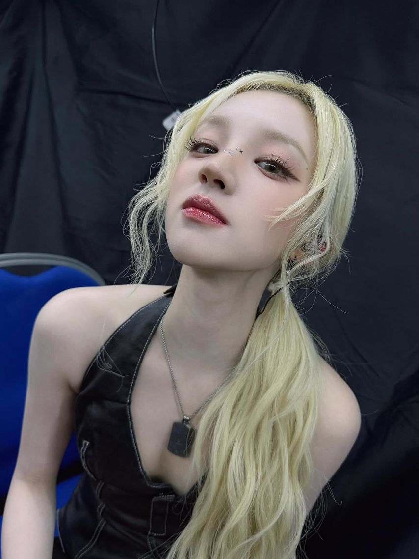 아이들 우기 SNS