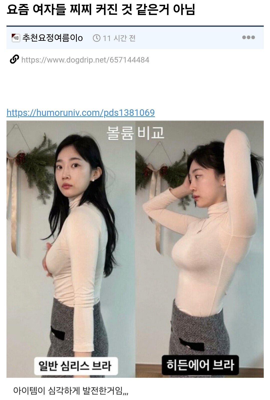 슴기꾼들이 너무 많은게 템빨이었으