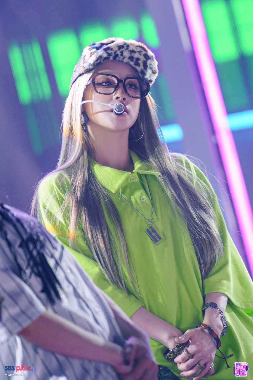 아이들 우기 인기가요 현장포토