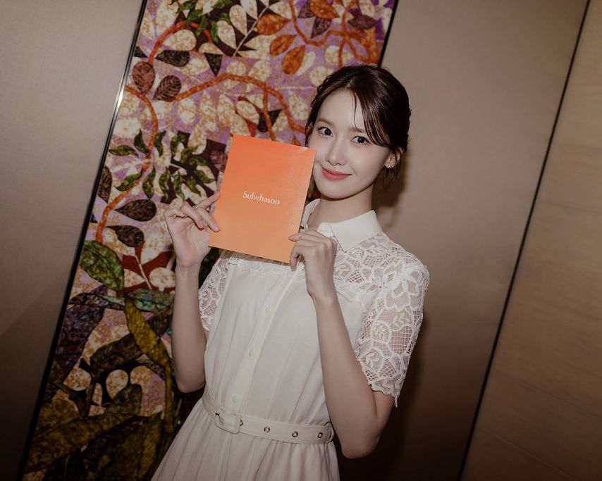 윤아 소녀시대 with Sulwhasoo