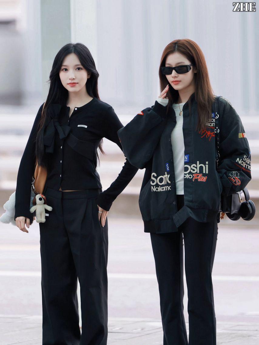 오늘 출국 트와이스 사나