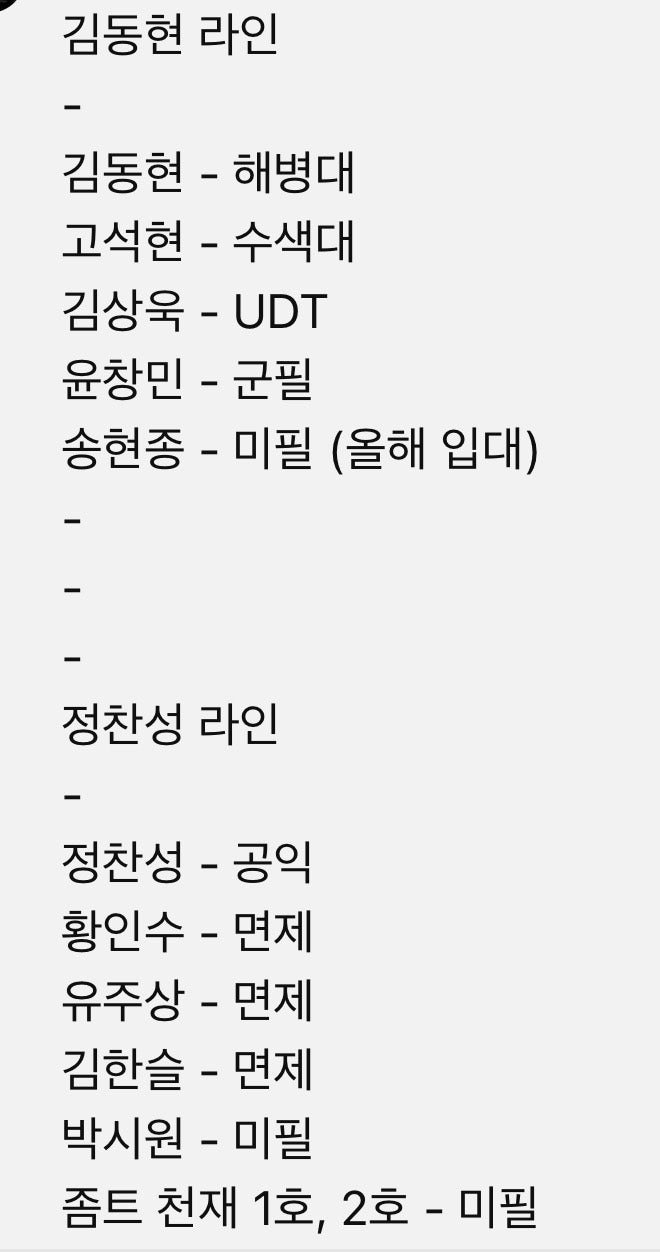 김동현,정찬성 사단 비교