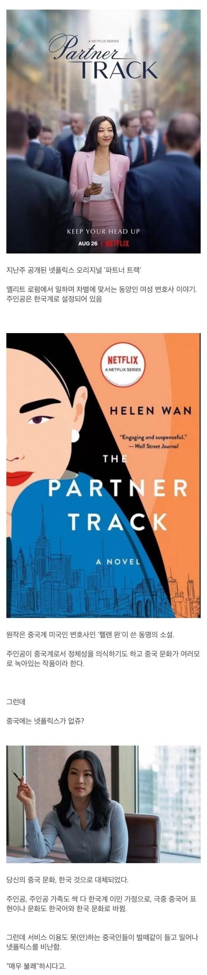 중국에서 발작했던 넷플릭스 시리즈