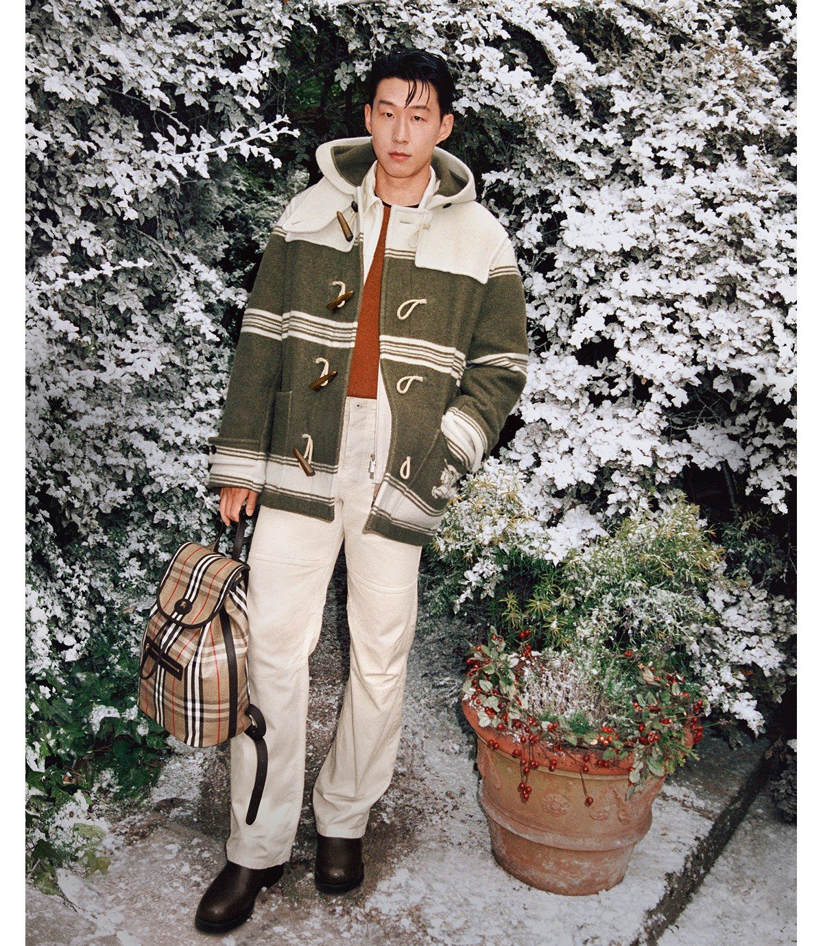 버버리 글로벌 광고 찍은 손흥민