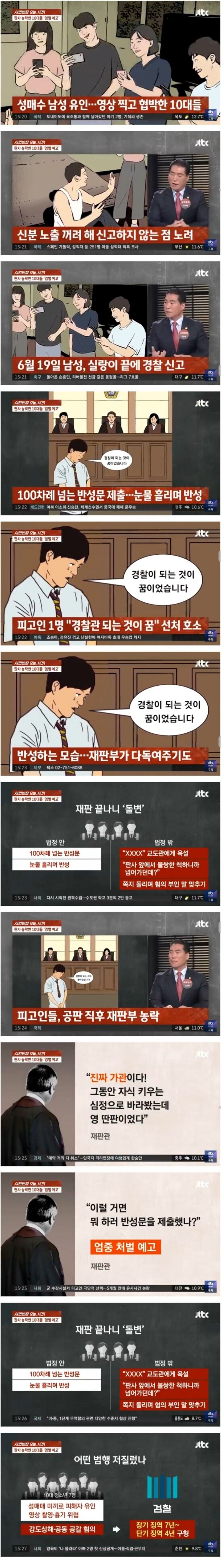 판사 농락한 10대들 ㄷㄷㄷ