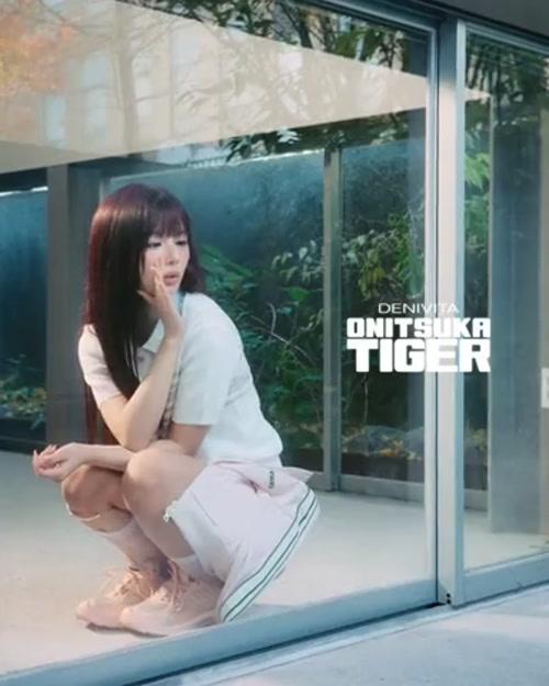 엔믹스 설윤 마리끌레르 오니츠카 타이거