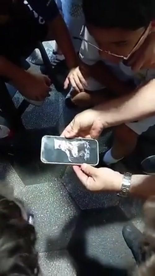 소리] 아이들 환장하는 휴대폰 마술.mp4